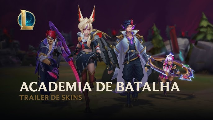 skins Academia de Batalha